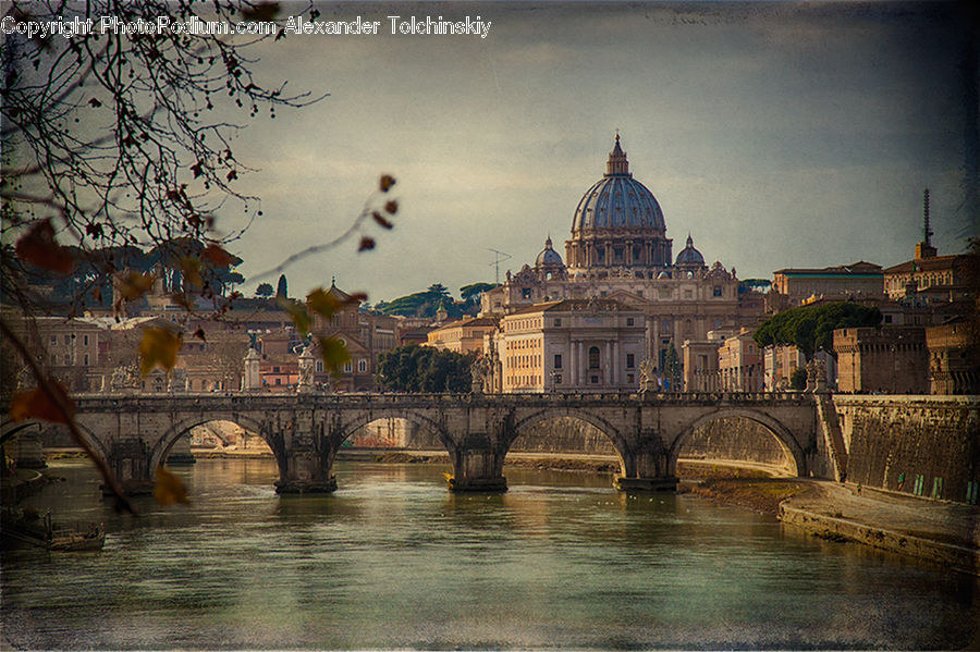 Architecture, Dome, Cathedral, Church, Worship, Castle, Ditch