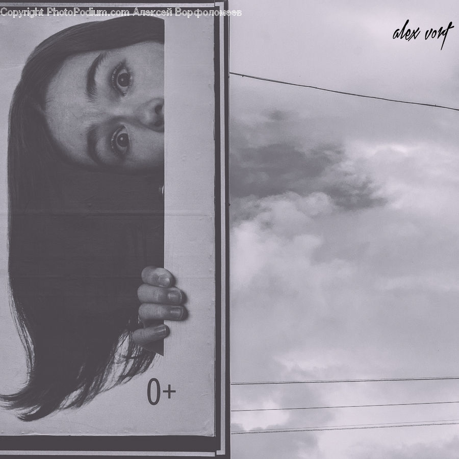 Collage, Poster, Person, Portrait, Head, Billboard