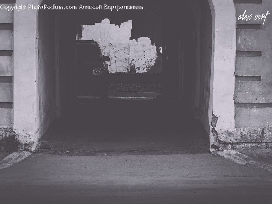 Arch, Alley, Alleyway, Road, Street, Town