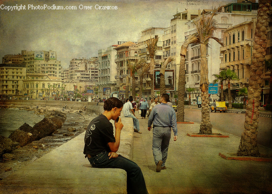 Human, People, Person, Building, Housing, Villa, Downtown