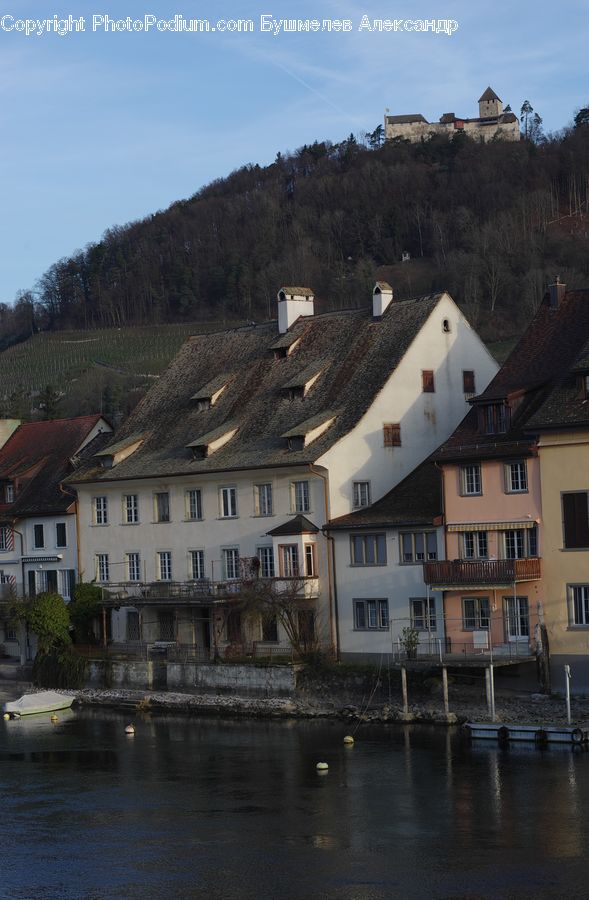 Building, Housing, Villa, Cottage, Dock, Landing, Pier
