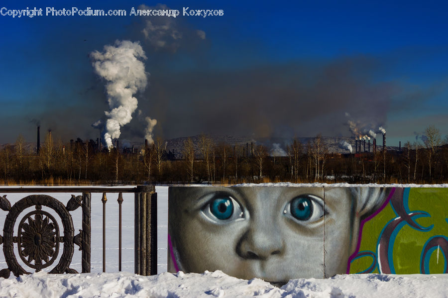 Art, Graffiti, Mural, Wall, Modern Art, Landscape, Nature