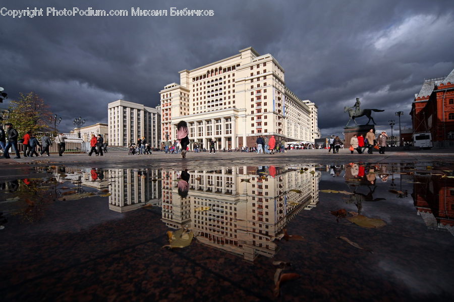 Building, Housing, Architecture, Downtown, Plaza, Town Square, City
