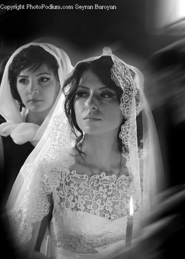 People, Person, Human, Bride, Gown, Wedding, Lace