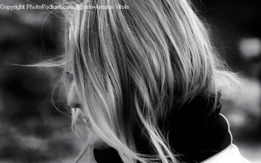Blonde, Female, Person, Woman, Portrait, Hair