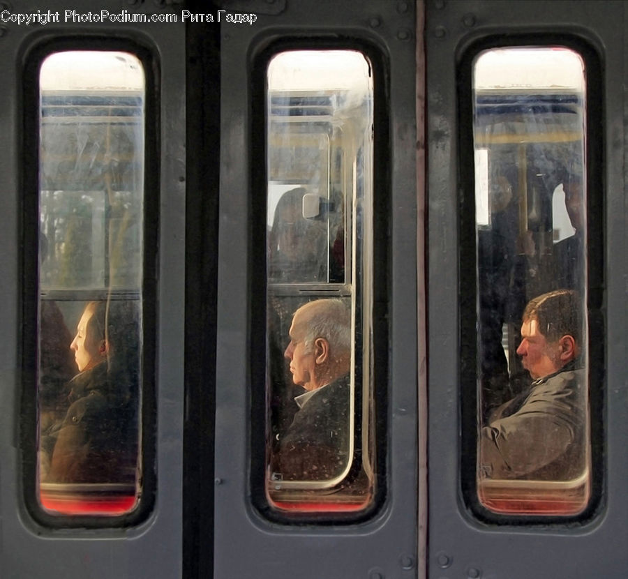 People, Person, Human, Art, Painting, Train, Vehicle