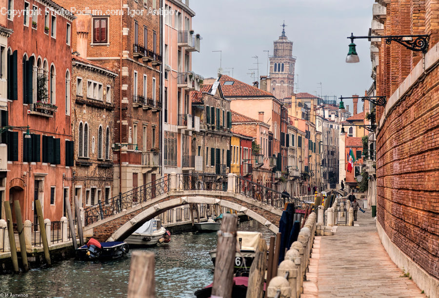 Boat, Gondola, Flood, Canal, Outdoors, River, Water