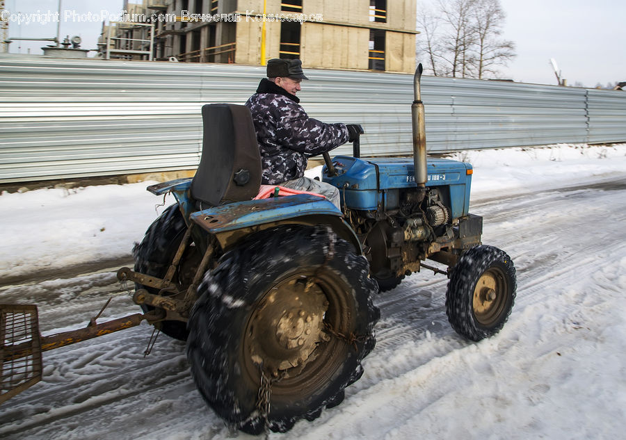 People, Person, Human, Motor, Motorcycle, Vehicle, Tractor