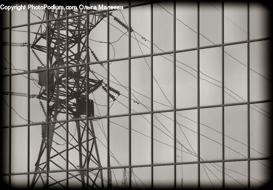 Wire, City, Downtown, Urban