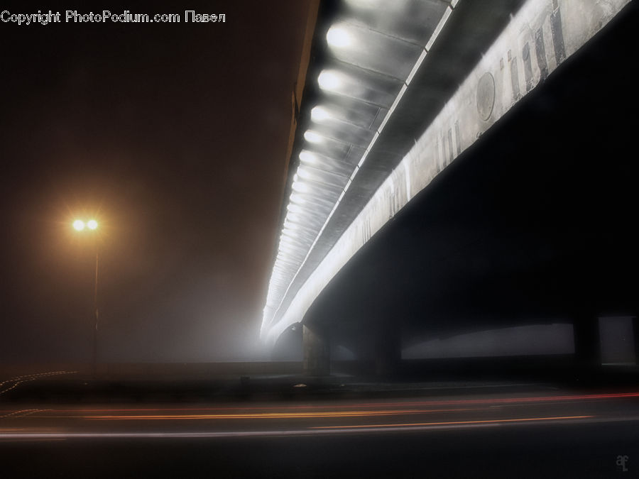 Tunnel, Lighting, City, Downtown, Subway, Train, Train Station