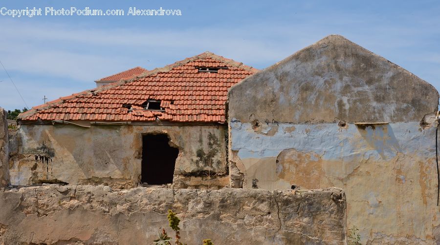 Brick, Bunker, Castle, Fort, Ruins, Architecture, Housing