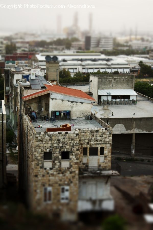 Aerial View, Architecture, Shrine, Temple, Worship, Alley, Alleyway