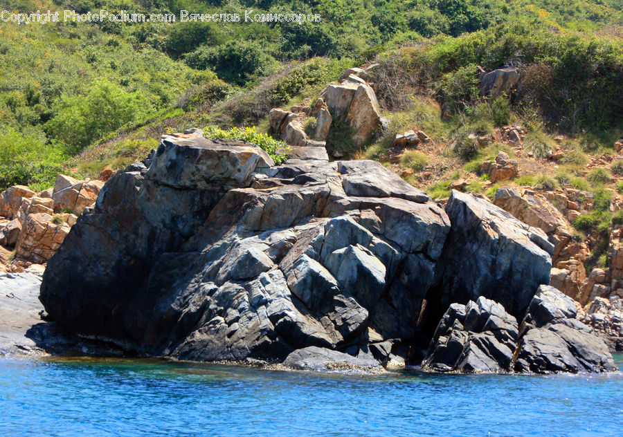 Cliff, Outdoors, Nature, Rock, Path, Trail, Coast