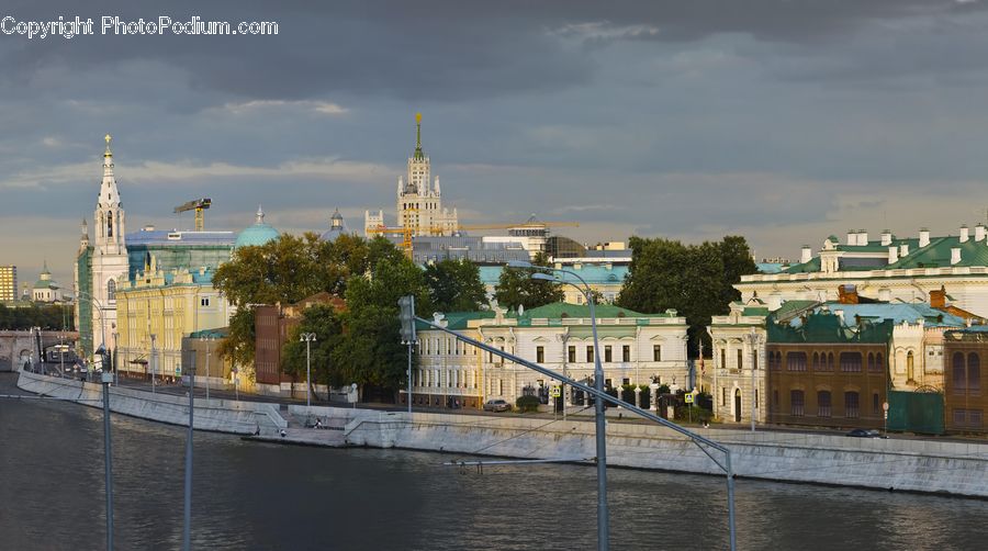 Architecture, Housing, Monastery, Building, Villa, Canal, Dome