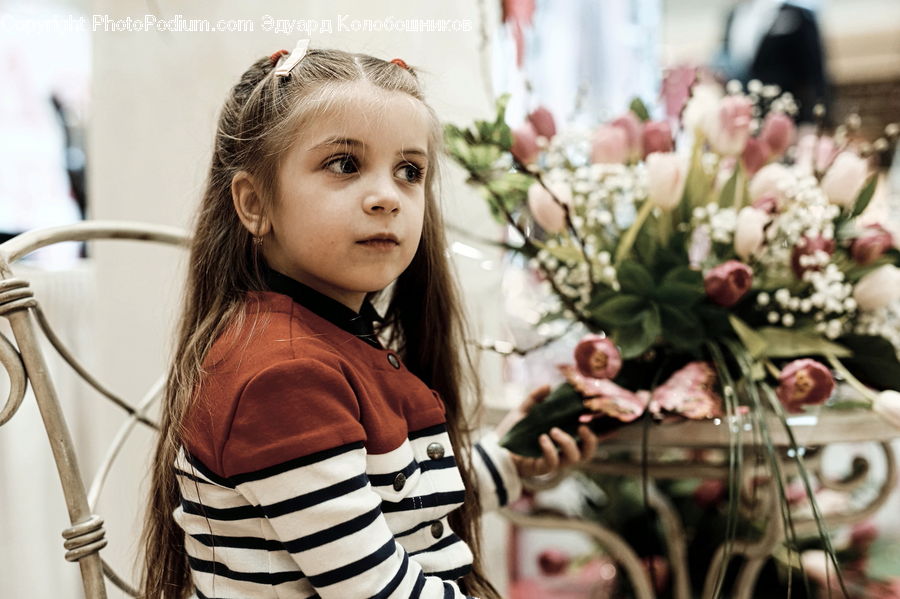 People, Person, Human, Plant, Potted Plant, Female, Girl