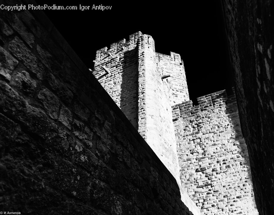 Brick, Architecture, Castle, Fort