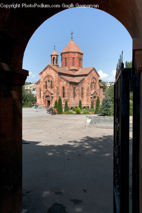 Arch, Architecture, Bell Tower, Clock Tower, Tower, Housing, Monastery