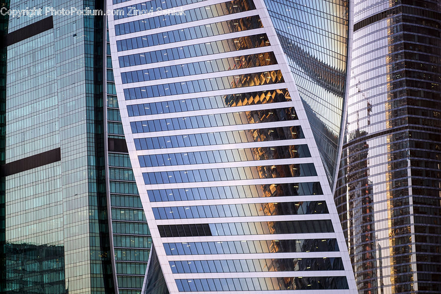 Architecture, City, Downtown, High Rise, Skyscraper, Building, Housing