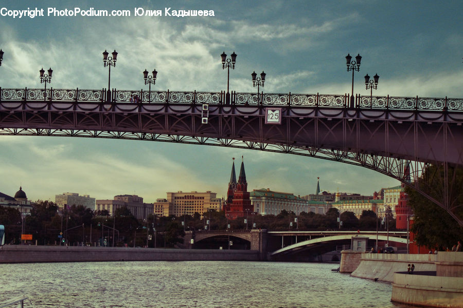 Plant, Potted Plant, Bridge, Architecture, Downtown, Plaza, Town Square