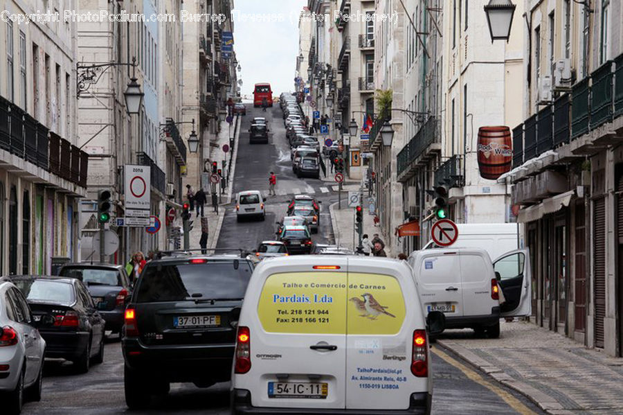 Automobile, Car, Vehicle, Ambulance, Van, Transportation, Road