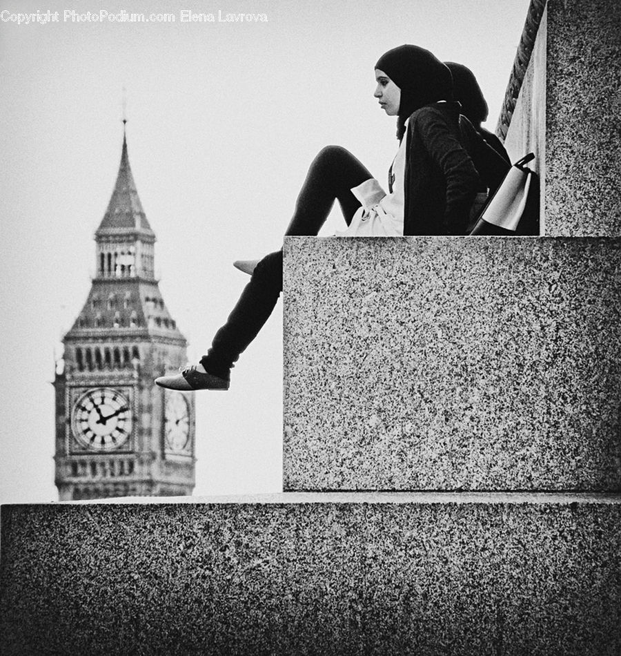 People, Person, Human, Architecture, Bell Tower, Clock Tower, Tower