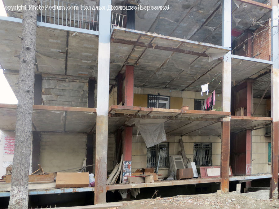 Plywood, Wood, Rubble, Box, Crate, Construction, Building