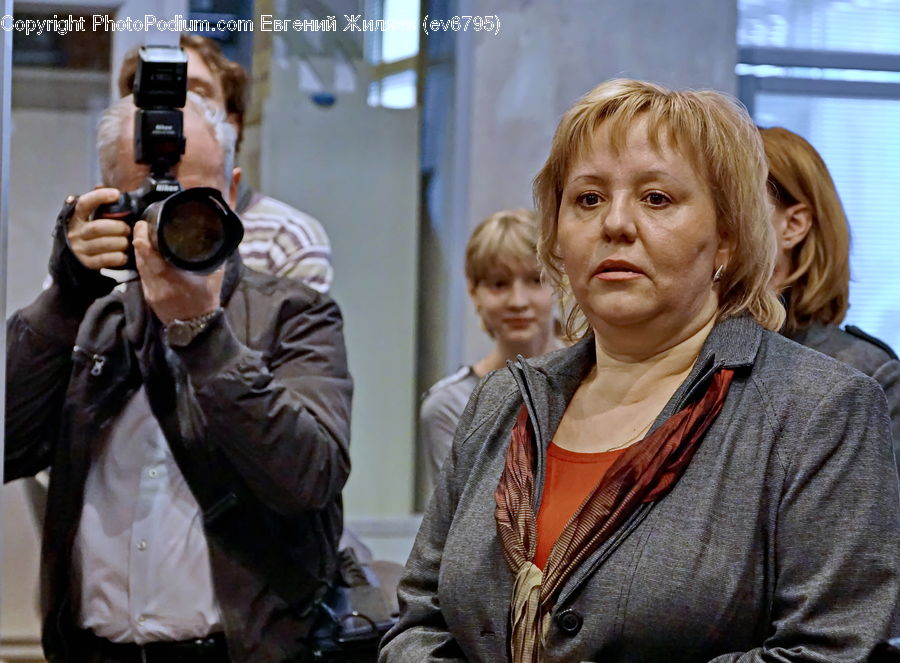 People, Person, Human, Blonde, Female, Woman, Photographer