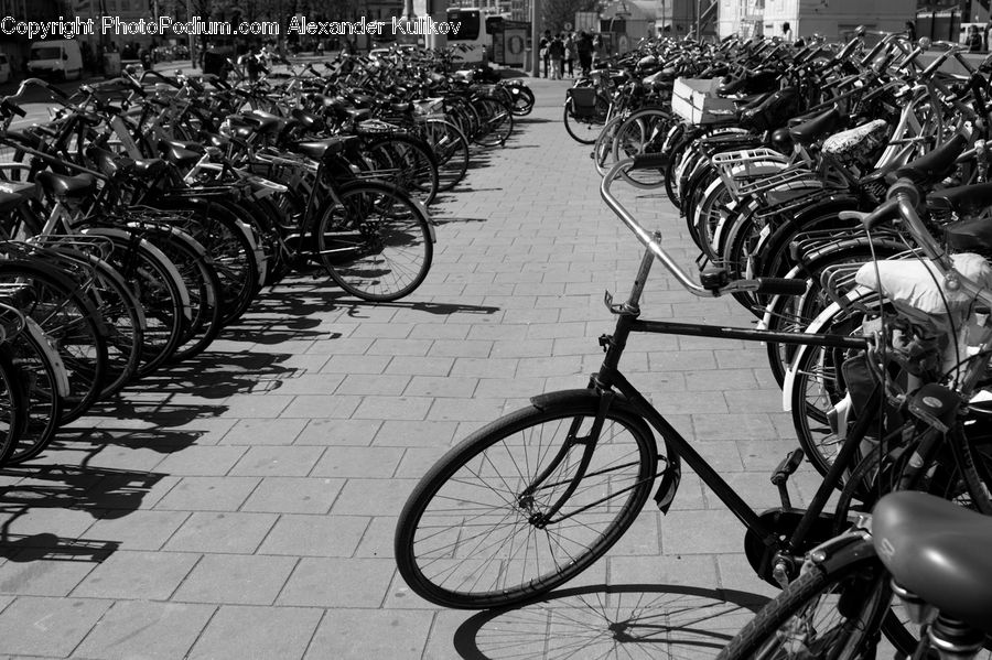 Bicycle, Bike, Vehicle, Motor, Motorcycle, Boardwalk, Path