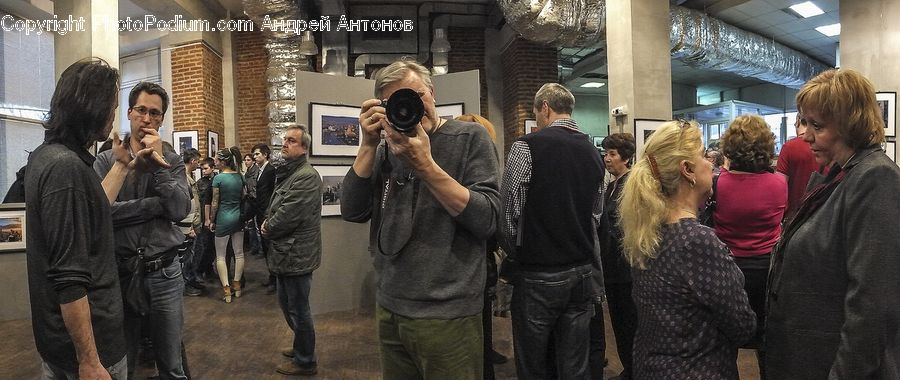 People, Person, Human, Photographer, Crowd, Blonde, Female