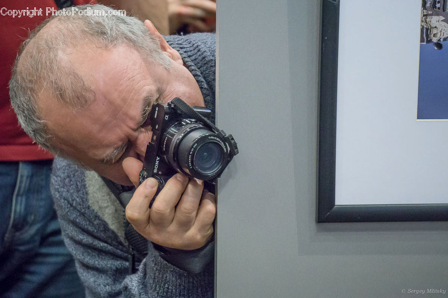 People, Person, Human, Photographer, Camera, Electronics, File Binder