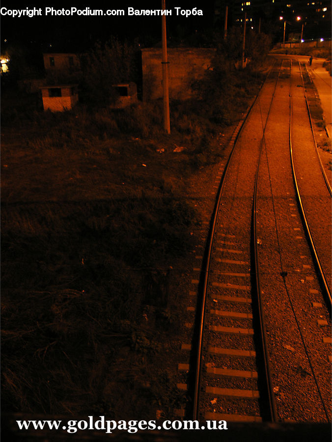 Rail, Train Track, Soil, Dirt Road, Gravel, Road, Crypt