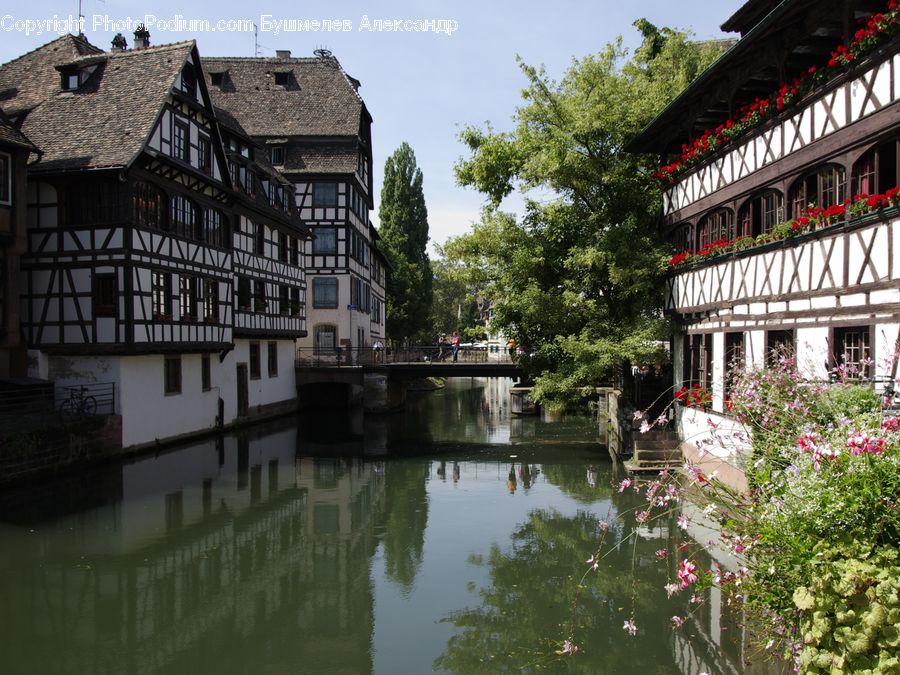 Castle, Ditch, Fort, Moat, Canal, Outdoors, River