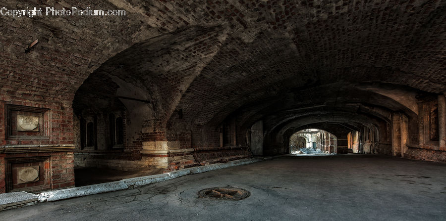 Crypt, Tunnel, Corridor, Dungeon, Aisle, Alley, Alleyway