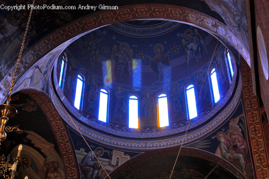Architecture, Dome, Art, Church, Worship, Carpet, Tapestry
