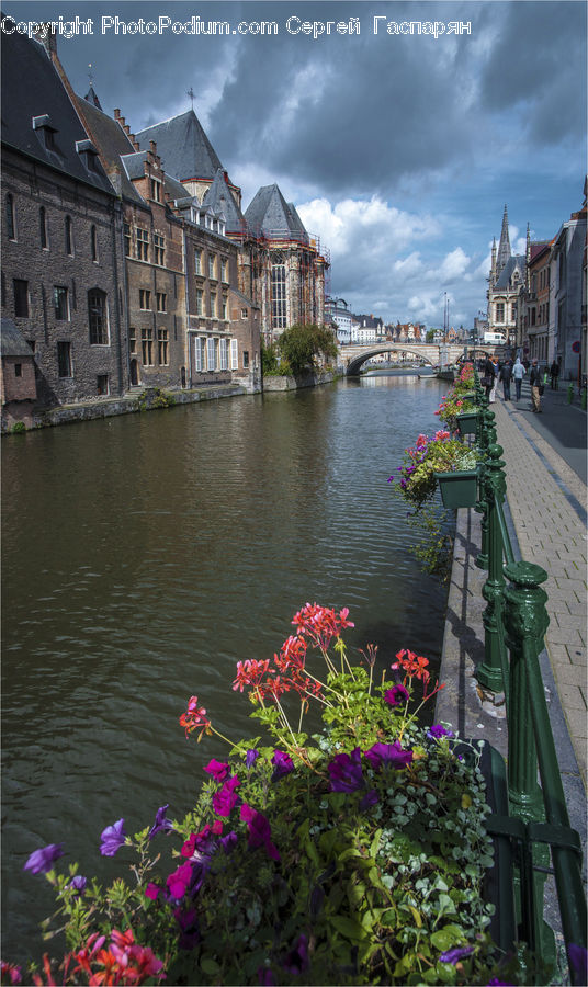 Canal, Outdoors, River, Water, Castle, Ditch, Fort