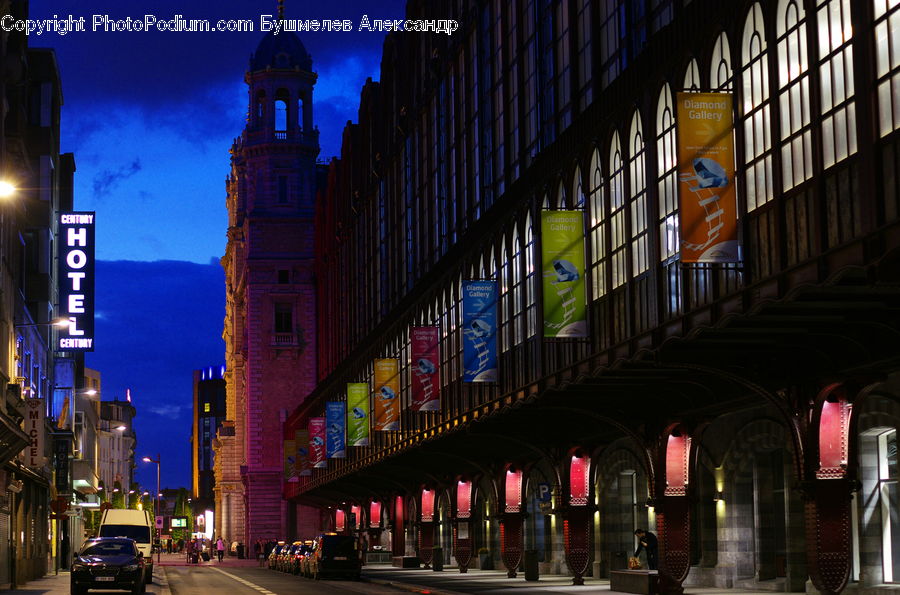 City, Downtown, Building, Metropolis, Urban, Road, Street