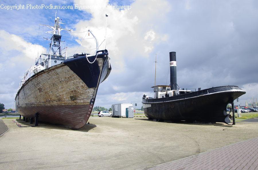 Ferry, Freighter, Ship, Tanker, Vessel, Dock, Port
