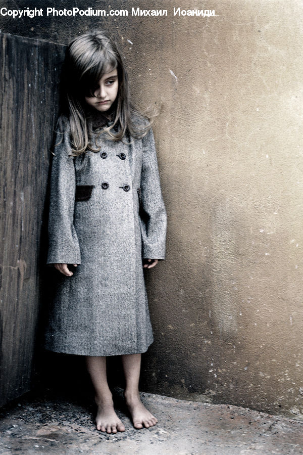 People, Person, Human, Female, Girl, Woman, Coat