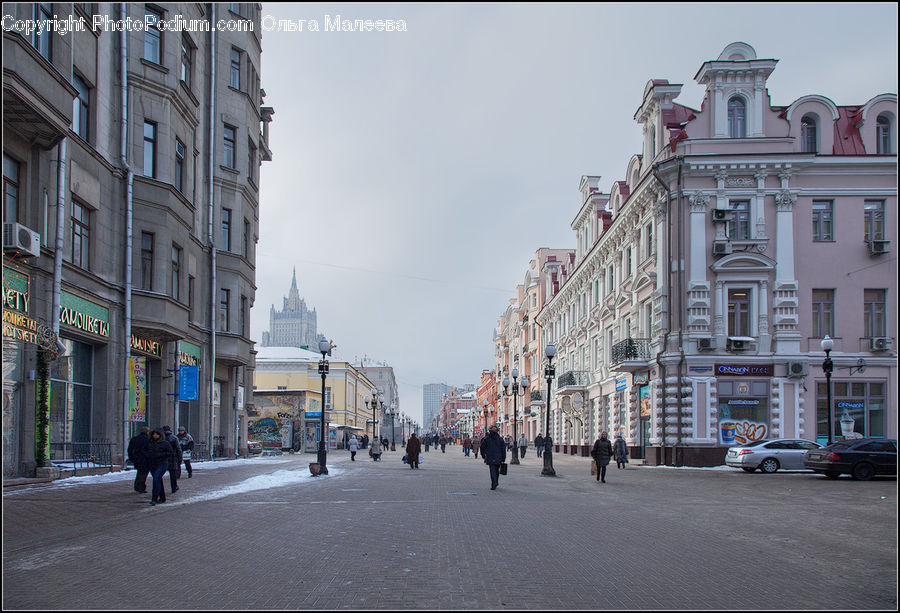 Road, Street, Town, Boardwalk, Deck, Path, Sidewalk