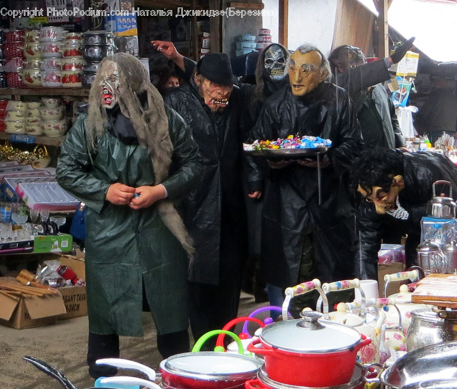 People, Person, Human, Bowl, Shop, Bottle, Bazaar