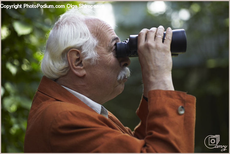 People, Person, Human, Binoculars