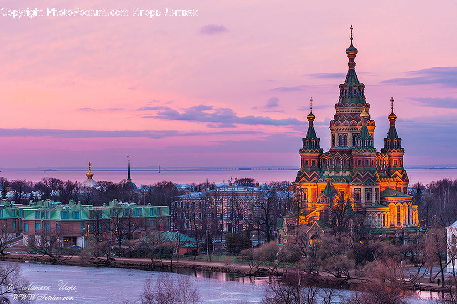 Architecture, Castle, Fort, Bell Tower, Clock Tower, Tower, City