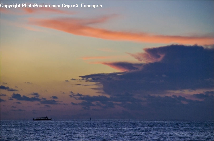 Ocean, Outdoors, Sea, Water, Azure Sky, Cloud, Sky