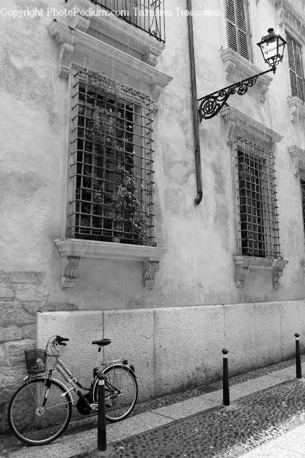 Bicycle, Bike, Vehicle, Tricycle, Alley, Alleyway, Road