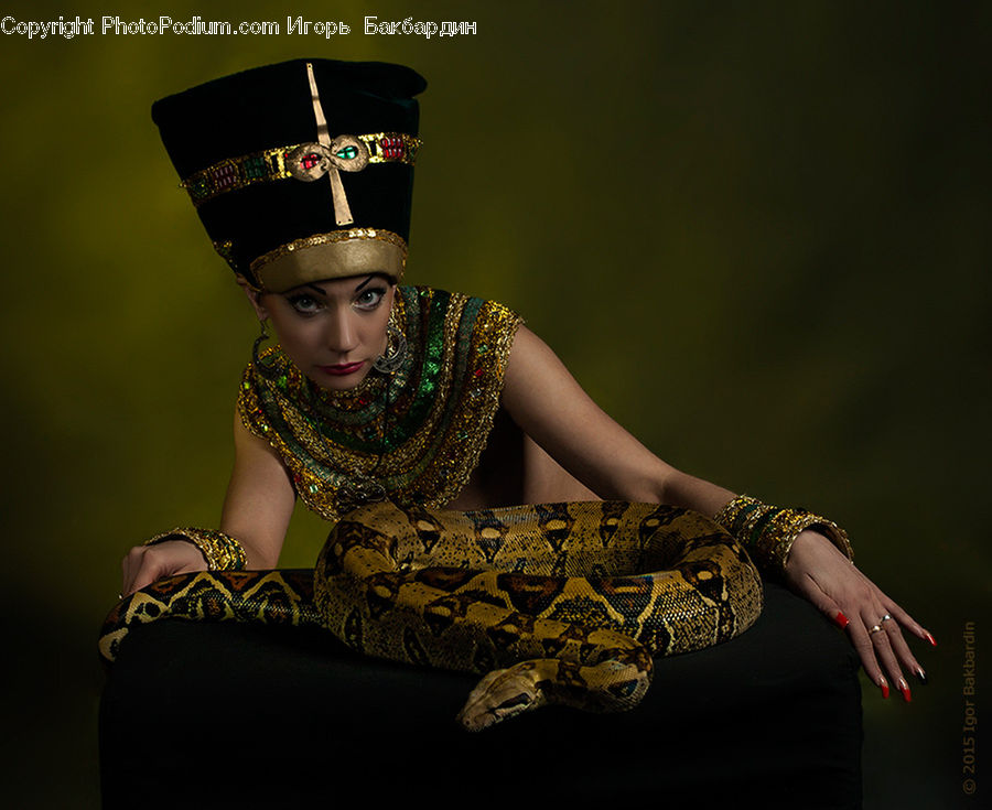 People, Person, Human, King Snake, Reptile, Snake, Dance
