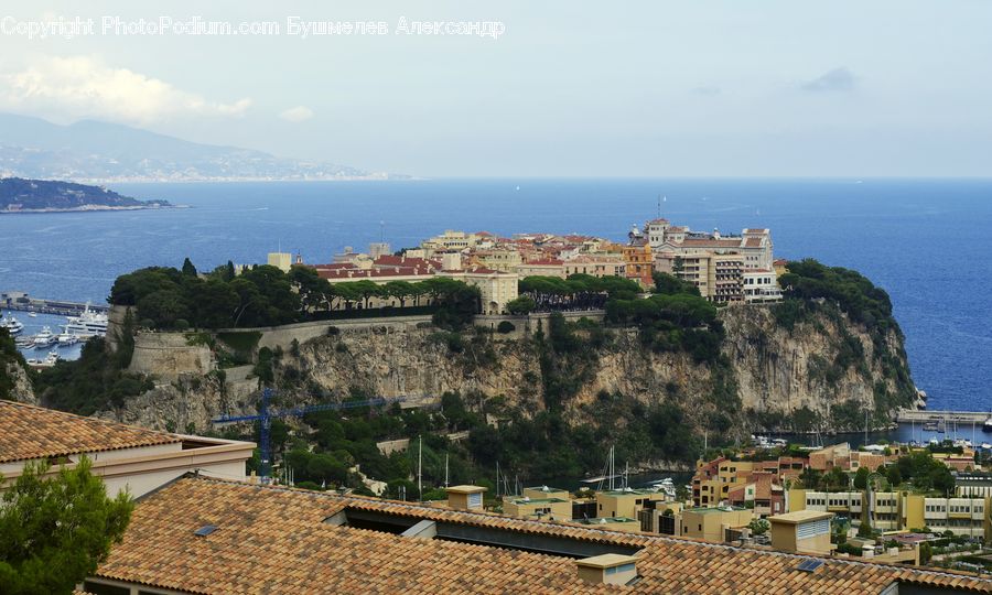 Castle, Fort, Architecture, Building, Downtown, Town, Promontory