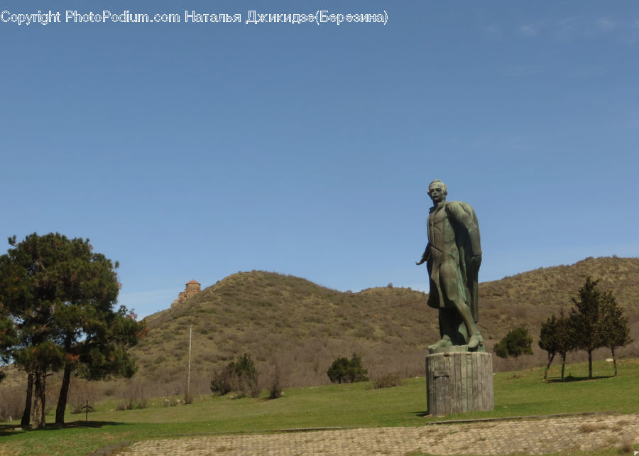 Art, Sculpture, Statue, Grassland, Outdoors, Savanna, Mound