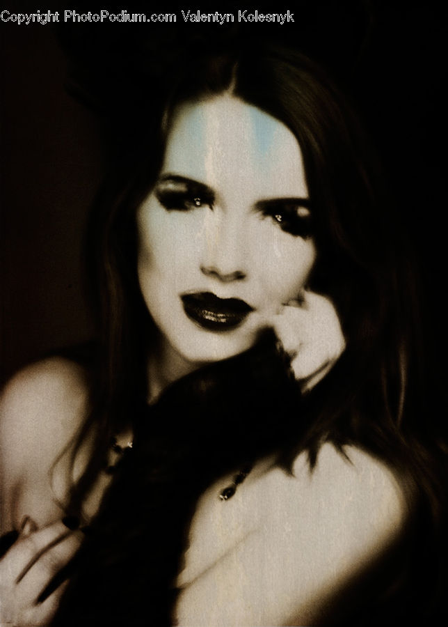 Clown, Mime, Performer, Person, Face, Portrait