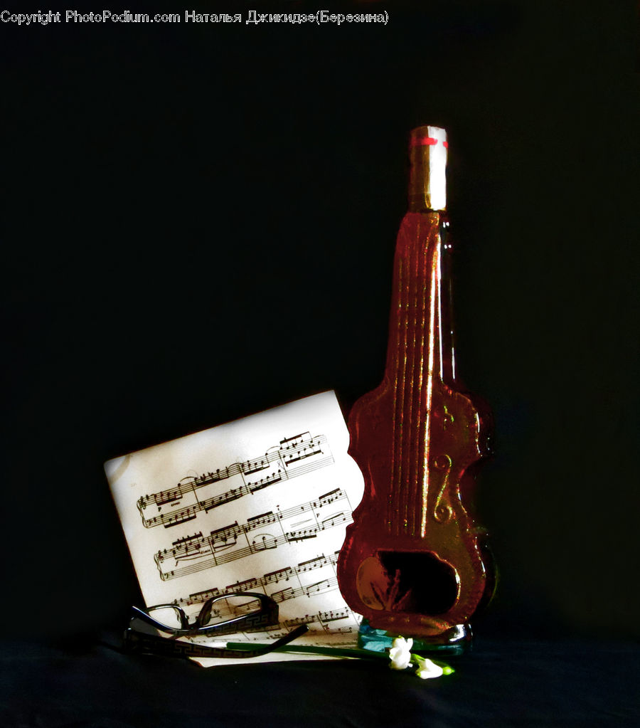 Electric Guitar, Guitar, Musical Instrument, Cello, Fiddle, Violin, Alcohol