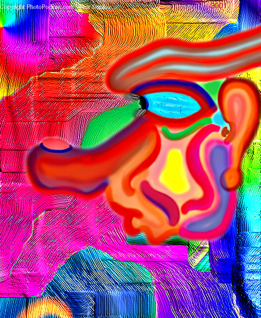 Art, Collage, Poster, Modern Art